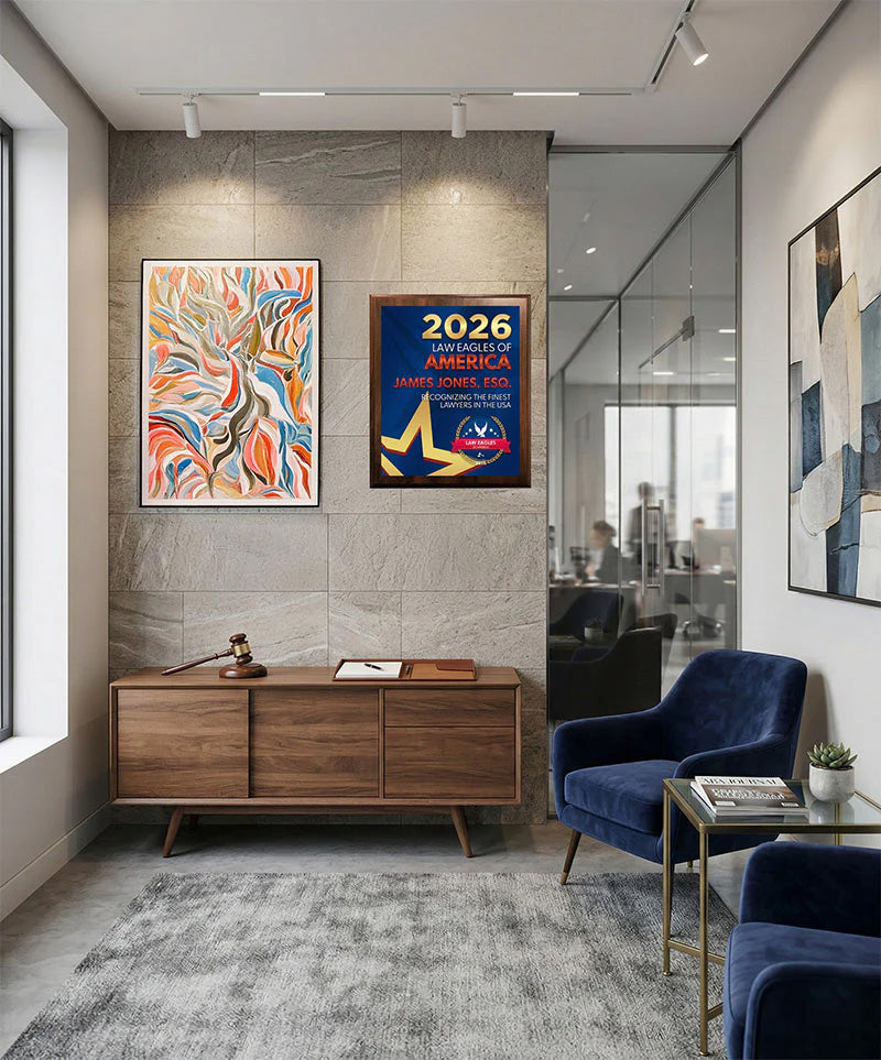 Law Eagle Plaque - 12