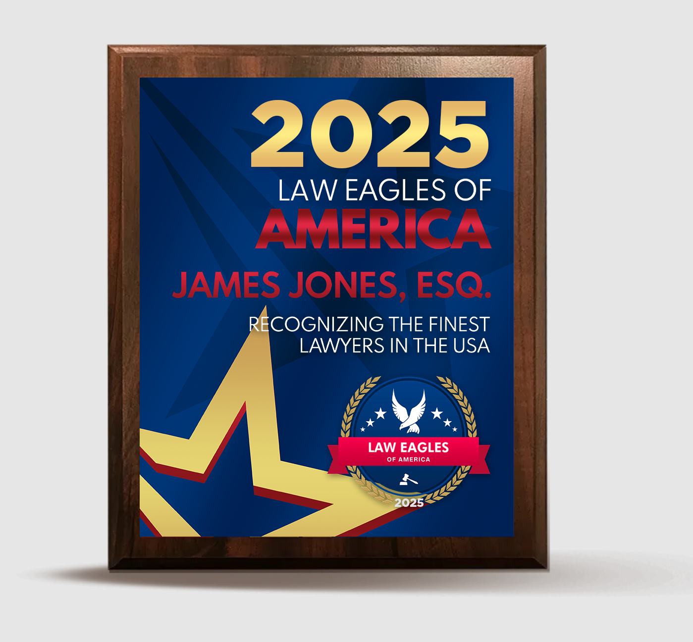 Law Eagle Plaque